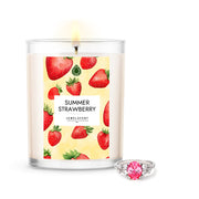 Summer Strawberry 18oz Mystery Box Jewelry Candle