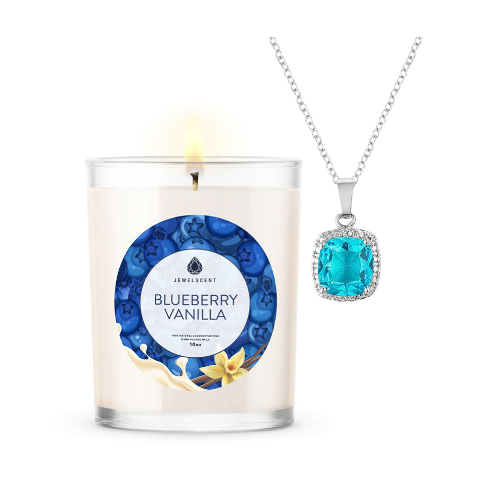 Blueberry Vanilla Signature Jewelry 10oz Candle – JewelScent
