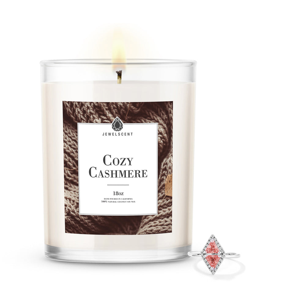 Cozy Cashmere 18oz Home Jewelry Candle – JewelScent