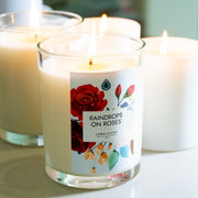 Raindrops on Roses 18oz Home Jewelry Candle