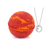 Cranberry Orange Glaze 10oz Jewelry Bath Bomb