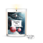 Frosted Fir 18oz Home Jewelry Candle