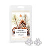 Frosted Pine Cones Jewelry Wax Tart