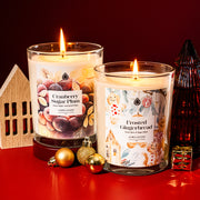 Frosted Gingerbread 18oz Home Jewelry Candle