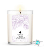 Calm Lavender 18oz Home Jewelry Candle