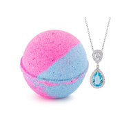 Cotton Candy 10oz Jewelry Necklace Bath Bomb